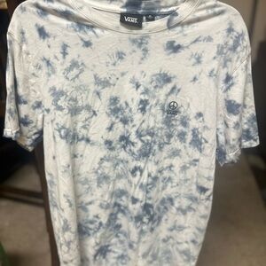Vans Blue Tie-Dye Men's Shirt